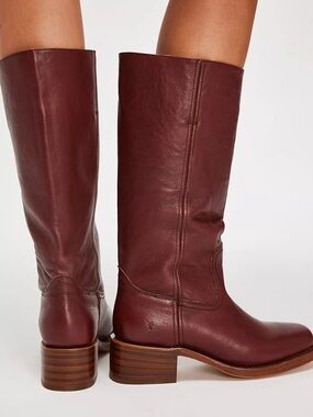 Frye Campus 14L Boots garnet